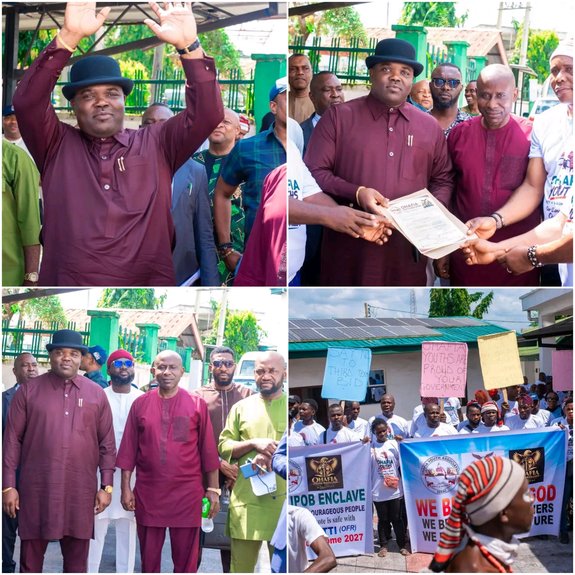 Ohafia youths pledge support for Otti as Emetu urges unity among three clans