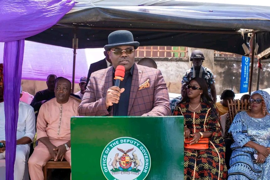 Deputy Governor Emetu Calls for Integrity and Meaningful Service at Burial of Late Mrs. Onyebinanma