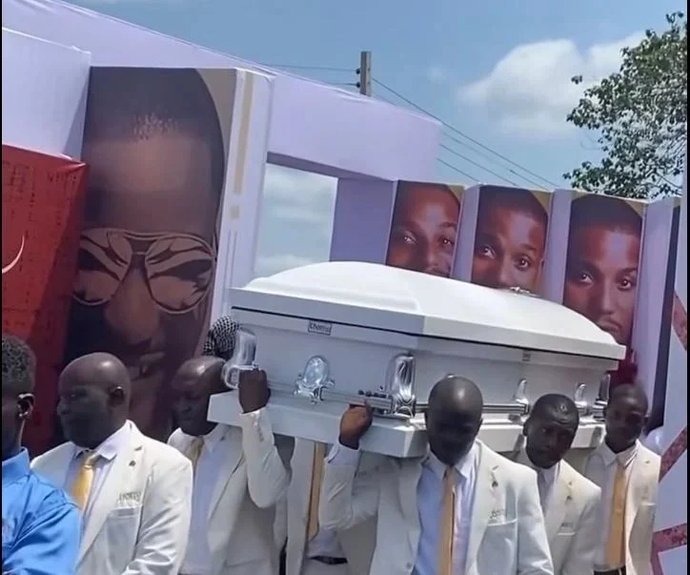 Tears as Nollywood Stars Bid Farewell to Alex Ekubo in Abia