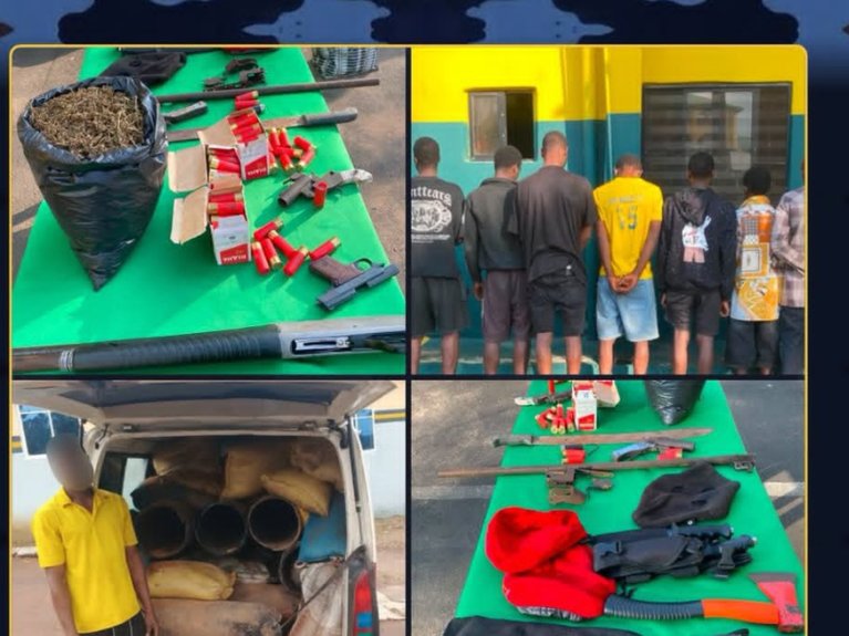 Abia Police Arrest 13 Suspects Over Armed Robbery, Vandalism and Related Offences