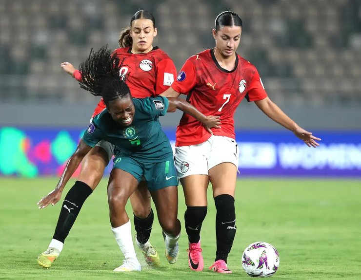 Super Falcons Hammer Egypt 6-2 to Secure WAFCON Quarter-Final Spot