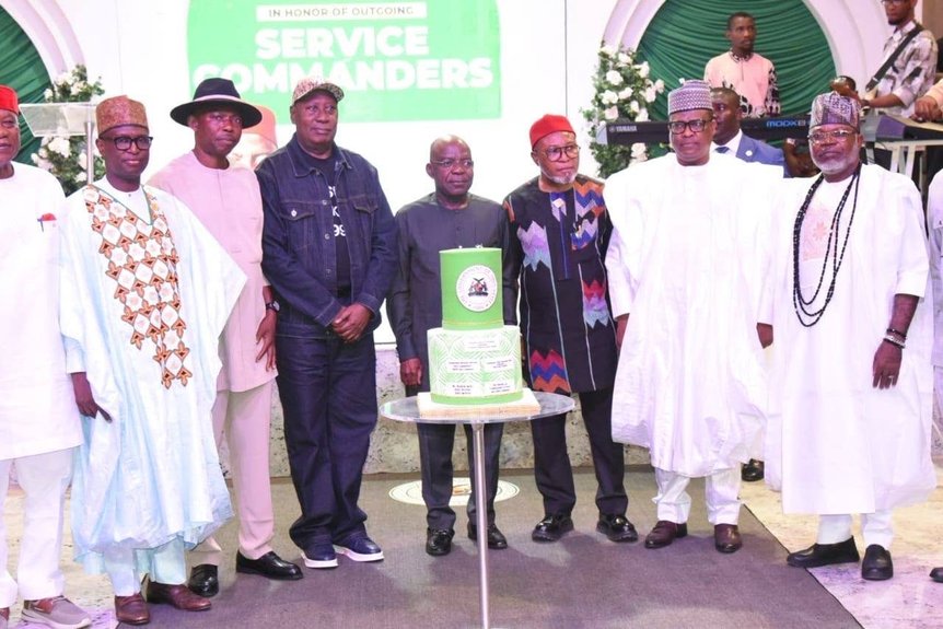 When Otti honoured outgoing security chiefs for meritorious service in Abia — By Ferdinand Ekeoma