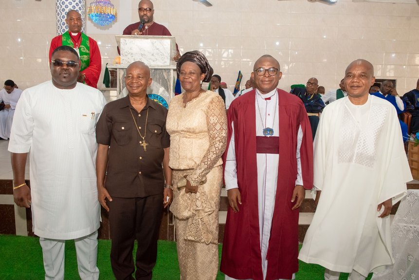 Otti Celebrates Most Rev. Miracle Ajah's Legacy as Presbyterian Church Marks End of Six-Year Tenure