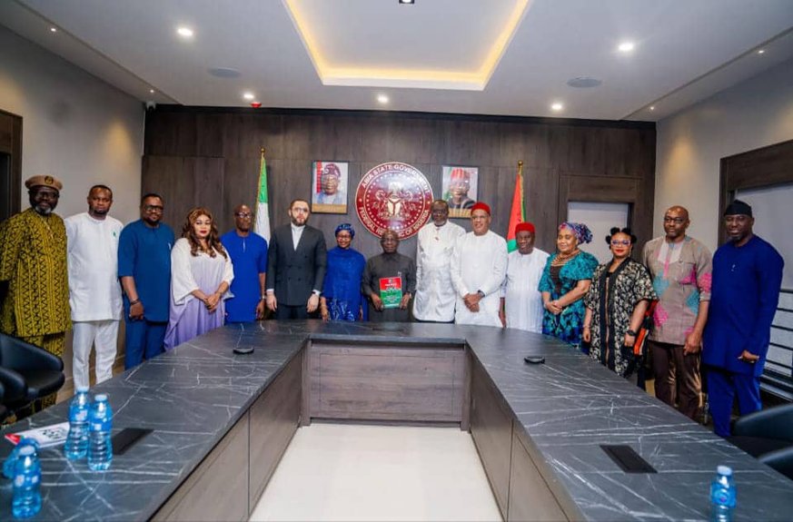 Gov. Otti Receives Labour Party Nomination Form as NWC Presents Him with Free Ticket