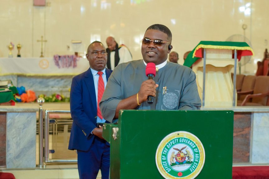 Governor Otti Charges Fathers To Lead With Faith, Integrity And Responsibility At Aba Ngwa North Fathers’ Day Celebration